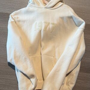 Fear of God Essentials Cream Hoodie